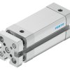Siłownik kompaktowy skok: 30mm Festo Ø 12mm dwustronnego działania Action ADNGF-12-30-P-A