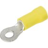 TE Connectivity 165035-0 M6 Insulated Ring Terminal Yellow 2.7 - 6.6mm²