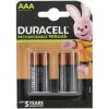 Duracell HR03 DX2400 Recharge Ultra NiMH AAA Rechargeable Batteries 900mAh x4