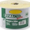 Papiery ścierny w rolce 115mmx50m gr.220 STALCO S-36321