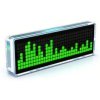 Zestaw DIY Zegar Spektrum Muzycznego 8x32 Matryca LED 256 LED USB-C 5V Reaktywny dźwiękowo Przezroczysty case z plexi Wyświetlac