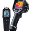 Kamera termowizyjna z łącznością WiFi FLIR 240 x 180piksel ±2 %, ±2°C (±3,6°F) Budownictwo 9Hz < 60mK 45 x 34° E6-XT