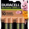 OUTLET Akumulatorki Duracell Rechargeable Ni-MH R6/AA 2500 mAh (blister) - 4 sztuki