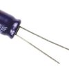 Kondensator 220μF 35V dc Radialny, Otwór przelotowy Panasonic roztaw: 3.5mm 8 (Dia.) x 11.5mm