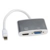 Adapter Kablowy Roline 4K Minidp - Hdmi/Vga, Minidp M - Hdmi/Vga F, Actief