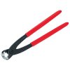 Knipex 99 01 220 SB Concreter's Nipper Pliers PVC Grip 220mm (8.3/4in)