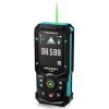 Mileseey S50 Zielony Promień Linii Laserowej 400ft Wysoka Precyzja Akumulatorowy Miernik Dystansu P2P Pomiar Inteligentna Aplika