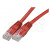 Patchcord UTP kat.6 kabel sieciowy LAN 2x RJ45 linka czerwony 1,5m VALUE