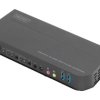 Urządzenie przełącznik KVM HDCP 2.2,HDMI 2.0,USB 2.0,USB 3.0 DS-12874