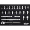 Wiha 44740 Ratchet Wrench Set 1/2" 25pc