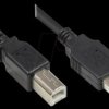 2510-EU01 USB 2.0 EASY male A > male B, black, 1m