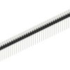 Pin header, 49 pole, pitch 2.54 mm, straight, black, 10040501
