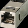 37483.1 Keystone module, RJ45, STP, Cat.6a, 90°