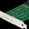 PEXM2SAT32N1 M.2 SSD card 1x PCIe (NVMe) 2x SATA M.2
