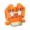 Złącze śrubowe 10 mm², pojedyncze, pomarańczowe, 43402OR