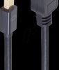 BS10-52025 Mini display port< display port, 1.2, 4K, black 1m