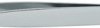 ESD precision tweezers, uninsulated, antimagnetic, stainless steel, 125 mm, 92 84 18
