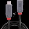 36956 USB 40 Gbit/s cable, Anthra Line, C connector to C connector, 0.