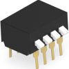 DIP switche, Off-On, 4 pole, straight, 1 A/5 VDC, 4-1571999-4
