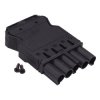 5 Pole Male Lighting Connector 16A 600V