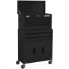 Sealey AP22BK American PRO Topchest & Rollcab Combination 6 Drawer - Black