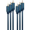 Kabel component 3x RCA / 3x RCA 3m Clicktronic