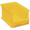 Allit 456210 Storage Bin 150x125x235mm Yellow High Quality Stackable