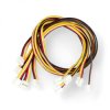Grove - zestaw 5 przewodów żeńsko-żeńskich 4-pin - 2mm / 40cm z zatrzaskiem