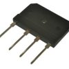 Mostek prostowniczy; GBJ2510; 25A; 1000V; płaski; przewlekany (THT); typ FM 30x20x3,5mm; YYangije; RoHS