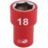 Draper Expert 31724 3/8" Sq. Dr. Fully Insulated VDE Socket (18mm)