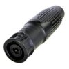 Neutrik NLT8MXX-BAG Złącze męskie głośnikowe złącze żeńskie z kołnierzem, wyjście proste Ilość styków: 8 czarny 1 szt.