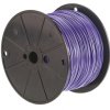 Przewód jednożyłowy linkowy 0.81 mm² Fioletowy Alpha Wire PVC 18 AWG 300 V dł. 305m 16/0,25 mm +105°C Lista UL