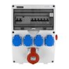 Rozdzielnica TD-S/FI 1x16A 4x230V FR skrzynka elektryczna z przyciskiem bezpieczeństwa Doktorvolt erbetka DV-1482-F