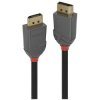 Lindy 36483 3m DisplayPort 1.4 Cable, Anthra Line