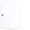 Burg Wächter 28390 Series KB Key Cabinet 35 Hooks White 2 Keys Included
