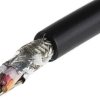 Control Cable liczba żył 4 0,81 mm² Ekranowany Alpha Wire średnica zew 7.29mm Czarny