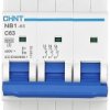 Chint 179698 NB1-63 3P C10 6kA DB Wyłącznik automatyczny 3 styki 10 A 240 V, 415 V