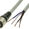Przewód czujnik-siłownik ze złączem Złącze M12 liczba rdzeni 4 długość 1m Rodzaj A Żeńskie