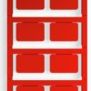 PA device marker, (L x W) 27 x 18 mm, red, 80 pcs, 1906120000
