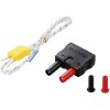 VOLTCRAFT Type K adapter -40 up to 250 °C Sensor type K