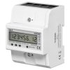 3-fazowy cyfrowy wskaźnik zużycia energii elektrycznej, 100A, 4 moduły, DIN TH-35mm,EM-9