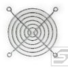 Osłona FG-92 wentylatora 92x92mm materiał metal;k. srebrny;CONNECTAR