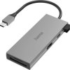 Hub Multiport USB-C® USB 3.2 Gen 2 (USB 3.0) Hama 6 Portów szary