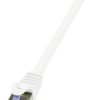 kabel LAN LogiLink CQ4031S, 1 szt., RJ45, CAT 6a, S/FTP, 1.00 m, biały