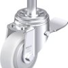 Blickle 852942 LHZ-SPO 127G-ST-FA Rolka obrotowa z blachy stalowej Średnica koła: 125 mm Maksymalne obciążenie: 750 kg 1