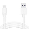 Kabel USB3.0 wtyk A - wtyk C, 1m biały, QuickCharge; PCH