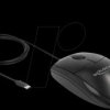 12114 Mouse, wired, USB-C, black