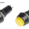PRZYCISK MONOSTABILNY ŻÓŁTY OKRĄGŁY 230V PBS-11