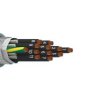 Kabel wielożyłowy liczba żył 12 0,5 mm2 Ekranowany Alpha Wire Szary