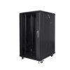 SZAFA INSTALACYJNA RACK STOJĄCA 19 22U 600X800 CZARNA LANBERG (FLAT PACK)